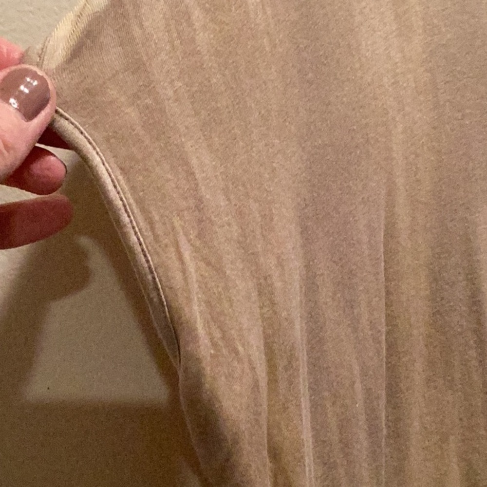Lisa Rinna Collection Women's Tan Top - Picture 2 of 9